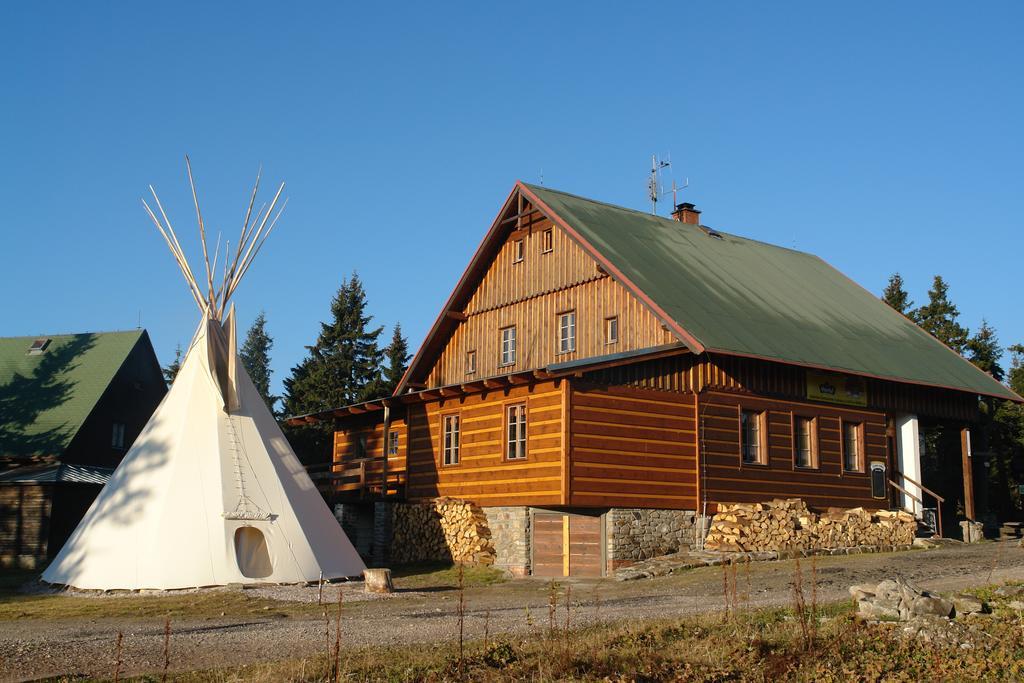 Bed and Breakfast Kiosek U Staré Lanovky Johannisbad Exterior foto